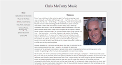 Desktop Screenshot of chrismccurrymusic.org